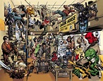 Can you name every character in this giant Dark Horse Comics mural ...