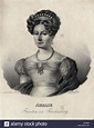 Amalie Christine Karoline Prinzessin von Baden Stock Photo - Alamy
