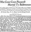 Grace Green Roosevelt McMillan (1911-1994) - Find a Grave Memorial