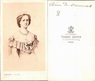 CDV Charles Jacotin, Paris, Louise de Hesse-Cassel, Reine du Danemark, circa 1860 by ...