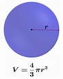Volumen de una Esfera - Fórmulas y Ejercicios - Neurochispas
