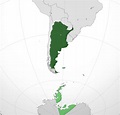 ﻿Mapa de Argentina﻿, donde está, queda, país, encuentra, localización ...