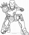 Dibujos de Iron Man Divertidos para colorear e imprimir - Frikinerd