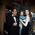 Humphrey Bogart with his wife Lauren Bacall, and their son Stephen, at ...