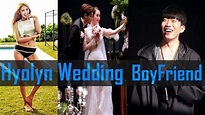Hyolyn's Was Boyfriend Ku Chang Mo, Want Wedding Dressing And Lifestyle ...