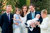 El Principe Félix, su esposa Clara, sus niños y el Gran Duque Henri y ...