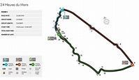 24 Heures du Mans - Circuit Map | Federation Internationale de l'Automobile