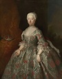 Madame de Pompadour (Fredericka of Saxe-Gotha-Altenburg, Duchess of...)