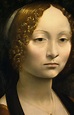 'Ginevra de' Benci' (detail), 1474-78 - Leonardo da Vinci | Leonardo da ...