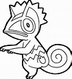Coloring Pages Pokemon - Kecleon - Drawings Pokemon