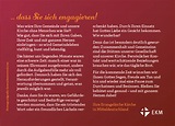 Ehrenamt der Evangelischen Kirche in Mitteldeutschland (EKM) | Tipps ...