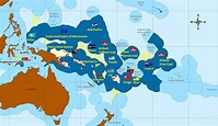 The Blue Pacific—Exclusive Economic Zones of 14 independent Pacific ...