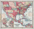 Map Of Usa Mexico – Topographic Map of Usa with States
