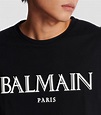 Mens Balmain black Logo T-Shirt | Harrods UK