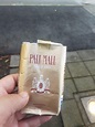 Pall Mall Gold 100s. Surprisingly strong for a light, kinda like the ...