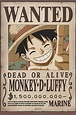 One Piece - Wanted Luffy Póster, Lámina | Compra en Posters.es