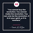 14 Inspiring Quotes About Freedom And Revolution | Pretty Opinionated