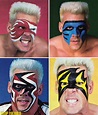 A collage of blonde sting's face paint.#rebuildingmylife | World ...