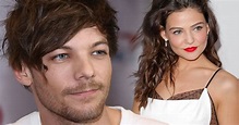 Louis Tomlinson kisses girlfriend on the cheek in sweet snap and feels ...