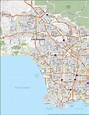 Los Angeles, California City Map By Inspirowl Design ...