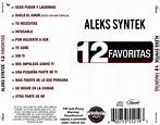 Carátula Trasera de Aleks Syntek - 12 Favoritas - Portada