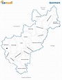 Mapa de Querétaro con nombres y división municipal | Lamudi