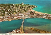 My Favorite Postcards: Aerial View of Monrovia, Liberia
