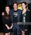 Actor Bill Moseley and daughters Marion Moseley and Jane Moseley ...