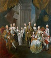 Franz I. Stephan und Maria Theresia mit elf Kindern | Maria theresia ...