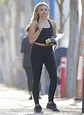 Chloe Grace Moretz shows off fit figure following a Pilates session ...