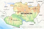 Michoacán Map