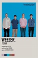 Weezer Album Poster | Weezer, Music poster ideas, Music poster