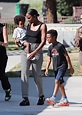 Kelly Rowland Takes Her Sons, Titan and Noah, To The Park: Photos ...