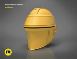 Download file Fennec Shand helmet • 3D printer object ・ Cults