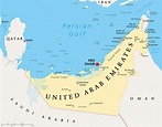 United Arab Emirates Map - Guide of the World