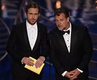 Ryan Gosling and Russell Crowe Presenting at the Oscars 2016 | POPSUGAR ...