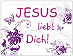 Heavens-Presents / Agnus-Dei-Verlag - Postkarte "Jesus liebt Dich"