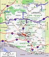 Mapa De Arizona Con Nombres | Images and Photos finder