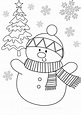 Free Printable Christmas Coloring Pages - Easy Fun for Everyone! — Good ...