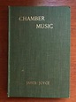 Chamber Music by James Joyce: Near Fine Hardcover (1907) 1st Edition ...