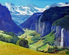 Alps Painting at PaintingValley.com | Explore collection of Alps Painting