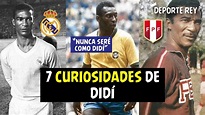 7 Cosas que no sabias sobre DIDÍ / Fue el ÍDOLO de Pelé - YouTube