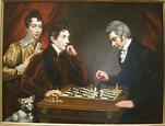 Chess Players by James Northcote (1746-1831) | Schaken, Nostalgie, Sport