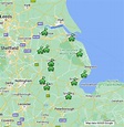 Lincolnshire County - Google My Maps