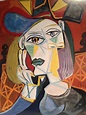 Woman with a colourful hat,1939,Oil on canvas | Pablo picasso artwork ...
