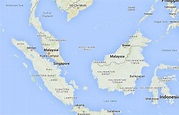 ﻿Mapa de Malasia﻿, donde está, queda, país, encuentra, localización ...
