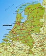 Free Printable Map Of Netherlands - Printable Form, Templates and Letter