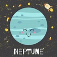 10+ Neptuno Dibujo