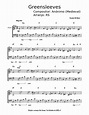 Greensleeves Sheet music for Piano (Piano Duo) | Musescore.com