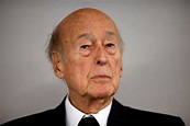 FILE PHOTO: Former French President Valery Giscard d'Estaing attends the World Nuclear ...